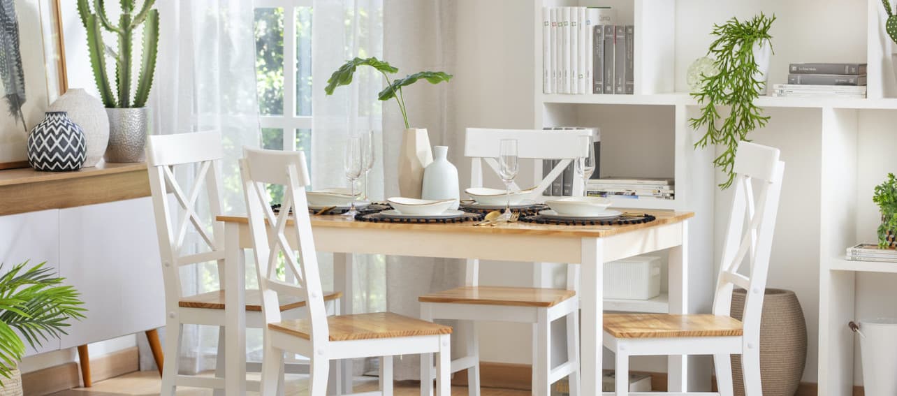 Cómo decorar un living comedor de estilo Nórdico