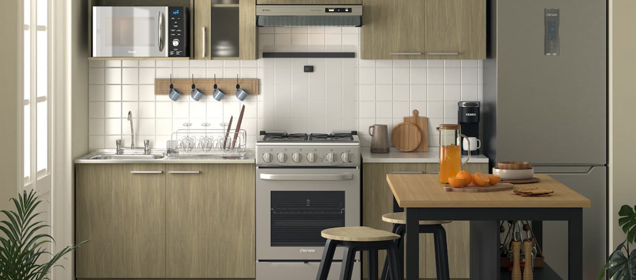 Muebles para tu cocina americana: 6 opciones llenas de estilo