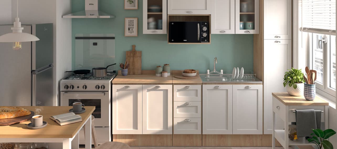 Cómo iluminar tu cocina según el momento del día