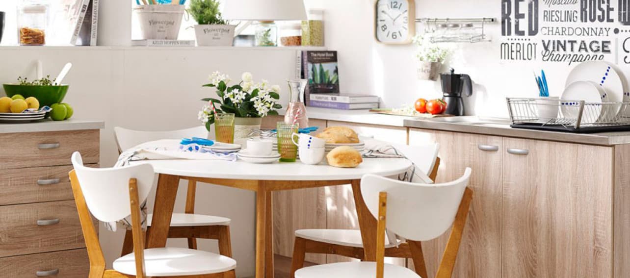 Cómo elegir tu comedor si cuentas con pocos mts2