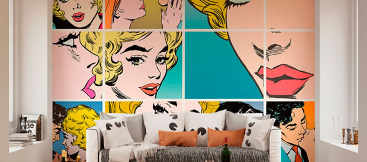 Cómo hacer una galería pop art en casa