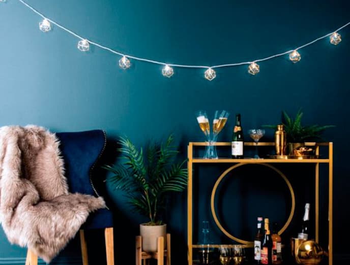 ¡Atrévete con un rincón glam en casa!