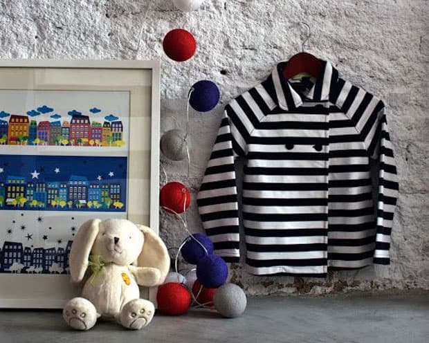 5 formas de usar guirnaldas de luces para decorar la pieza de tus hijos