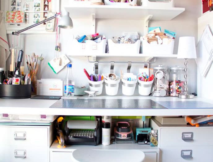 ¿Amantes de las manualidades? ¡Arma tu escritorio perfecto!