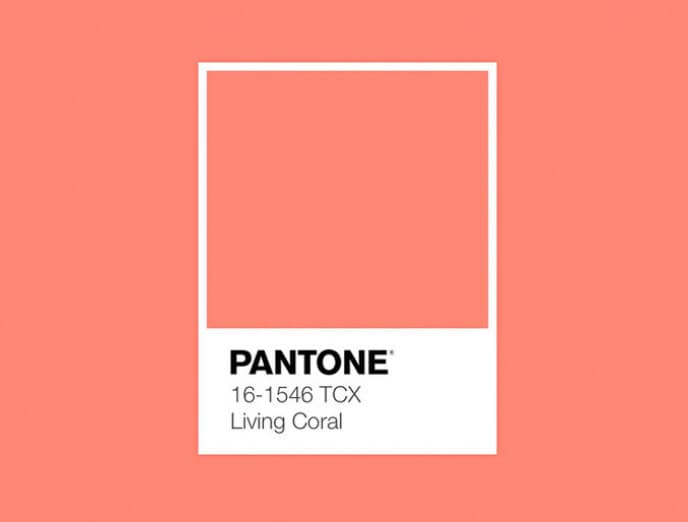 Coral vivo: el color del año