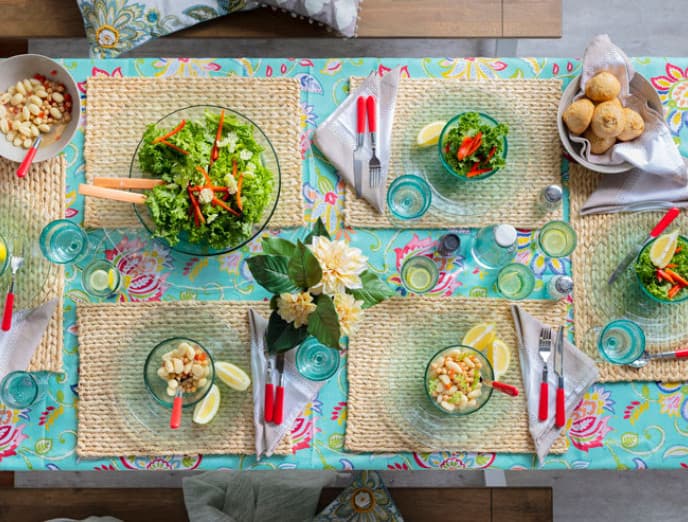Vajilla para celebrar el verano ¡afuera!