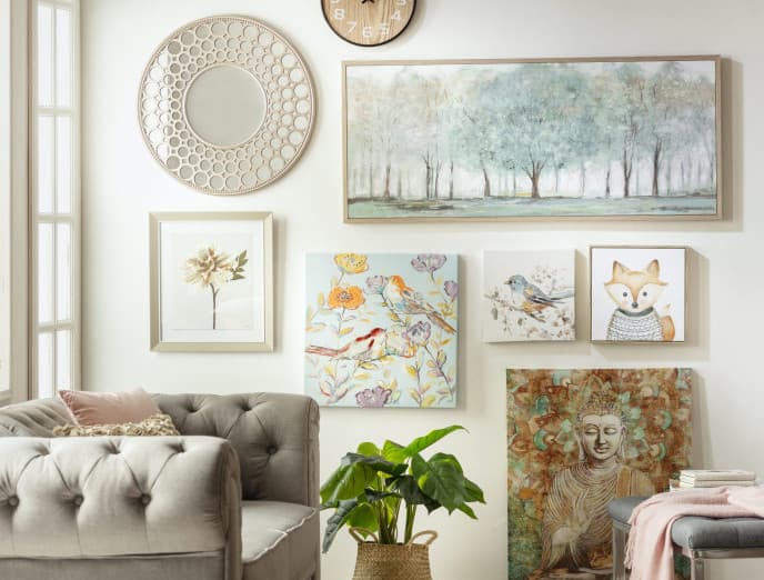 Cómo colgar cuadros: 7 composiciones para 7 personalidades