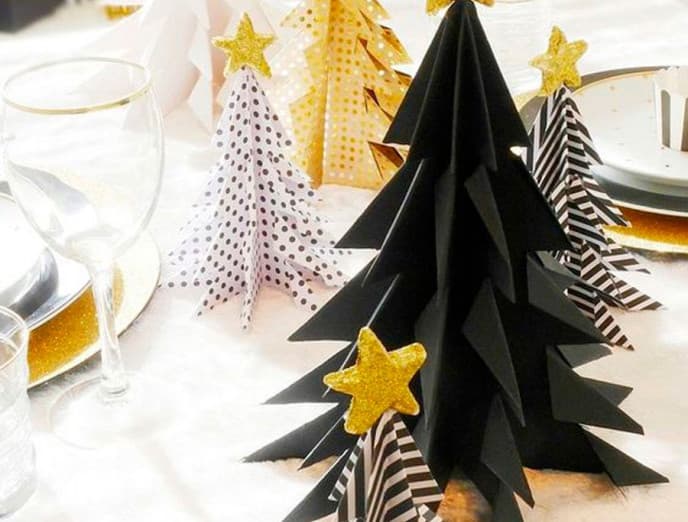 ¿Con qué combinar el dorado en Navidad, además del verde y rojo?