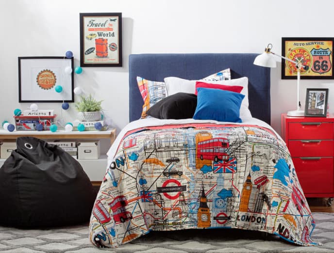 Guía para pasar de un dormitorio infantil a uno juvenil