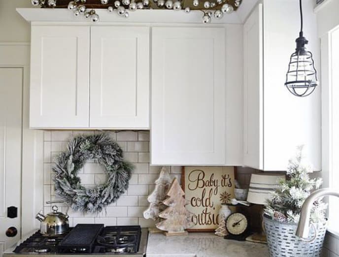 Ideas de decoración de Navidad para tu cocina
