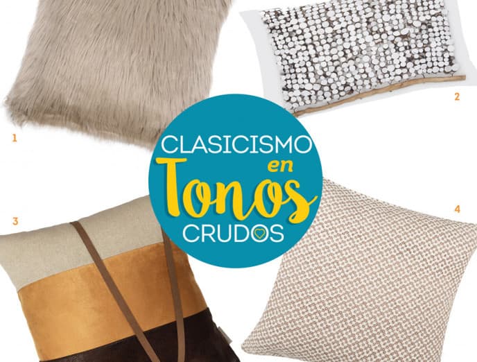 Mix & Match: cojines con texturas