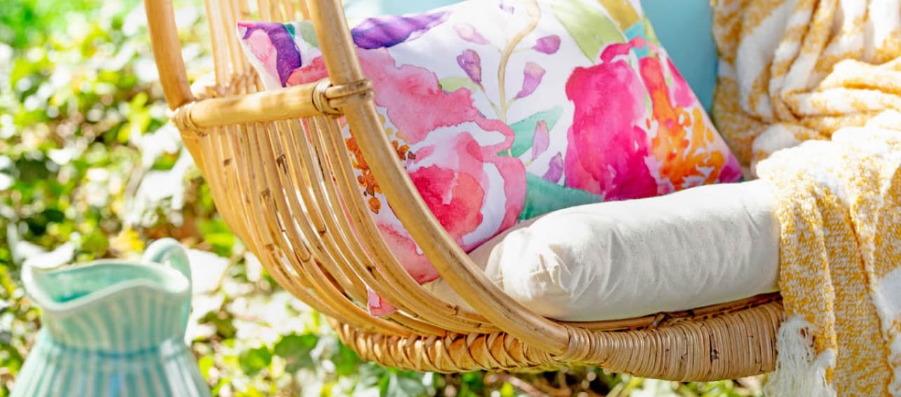 Cómo limpiar los muebles de mimbre y otras fibras naturales