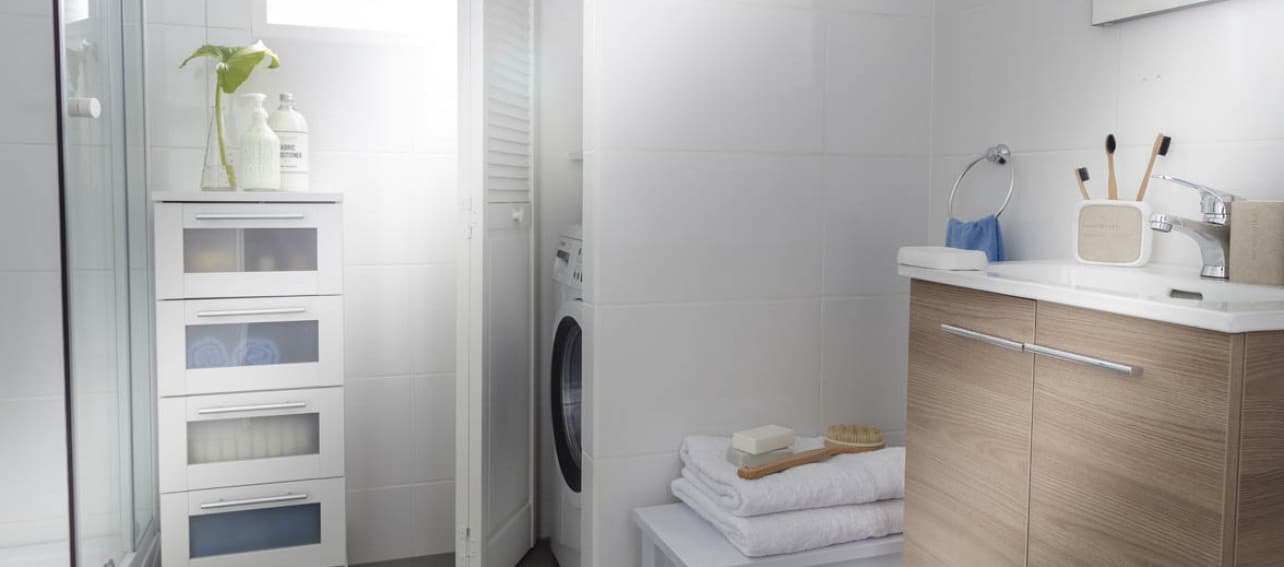 12 ideas de decoración para baños pequeños