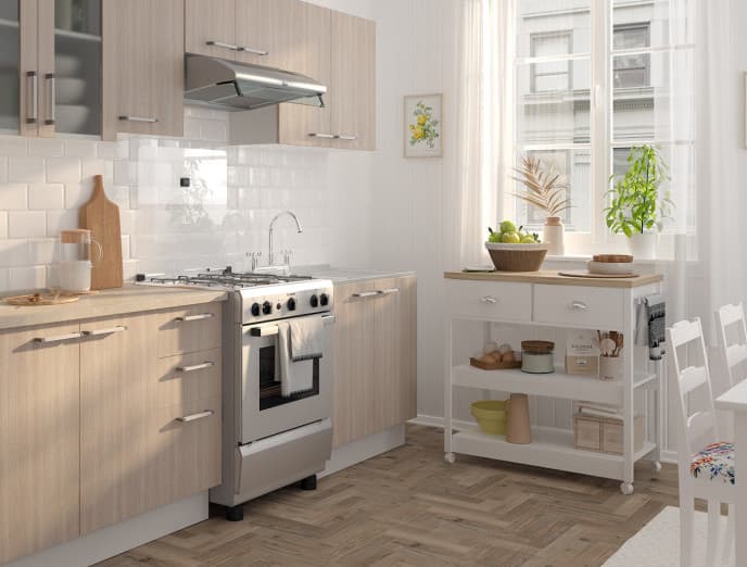 Qué deberían tener las islas para cocinas pequeñas