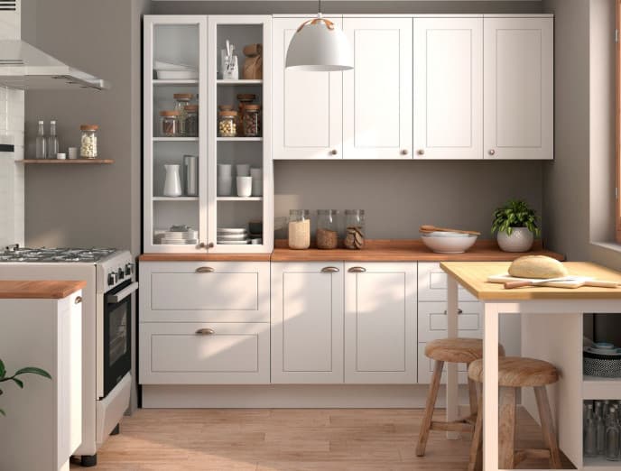 Qué colores usar en una cocina pequeña