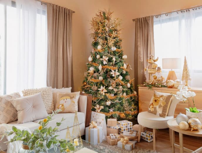 10 ideas de árbol de Navidad para espacios pequeños