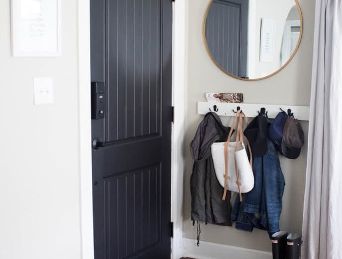 Cómo crear un hall de entrada cuando no tienes hall de entrada